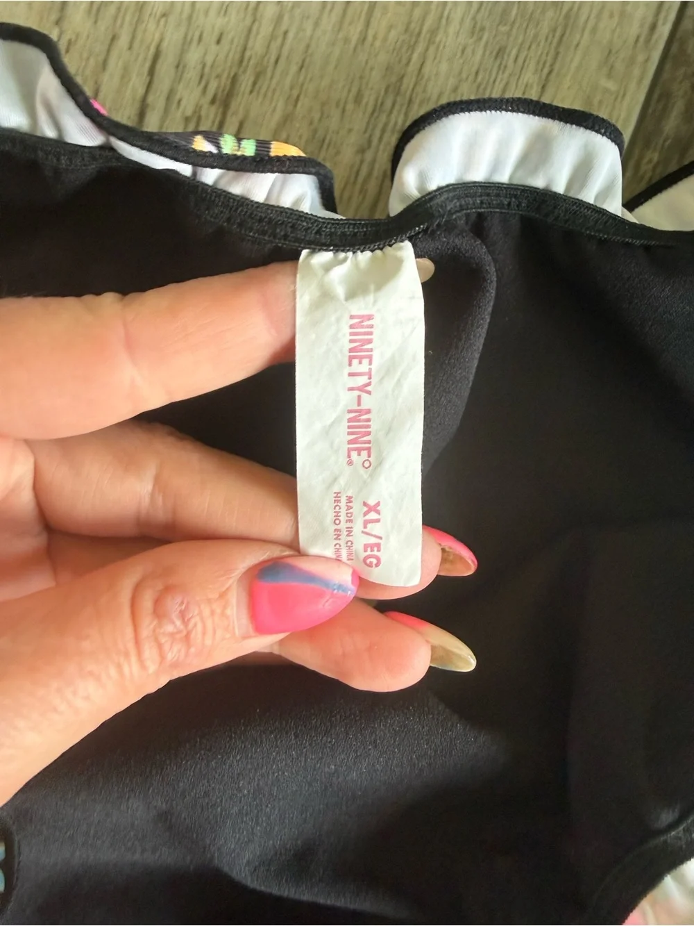 2 for $10 sale: 2 Bikini bottoms ; blue ruffle trim swim skirt and floral cheeky